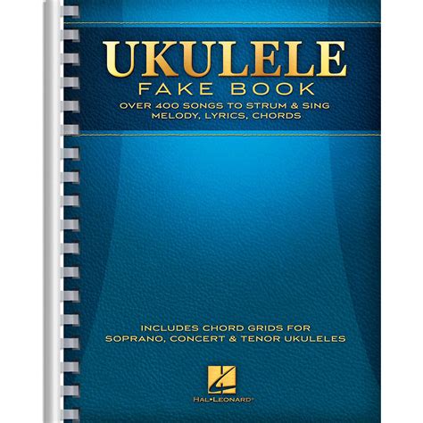 why are some ukulele books called fake books